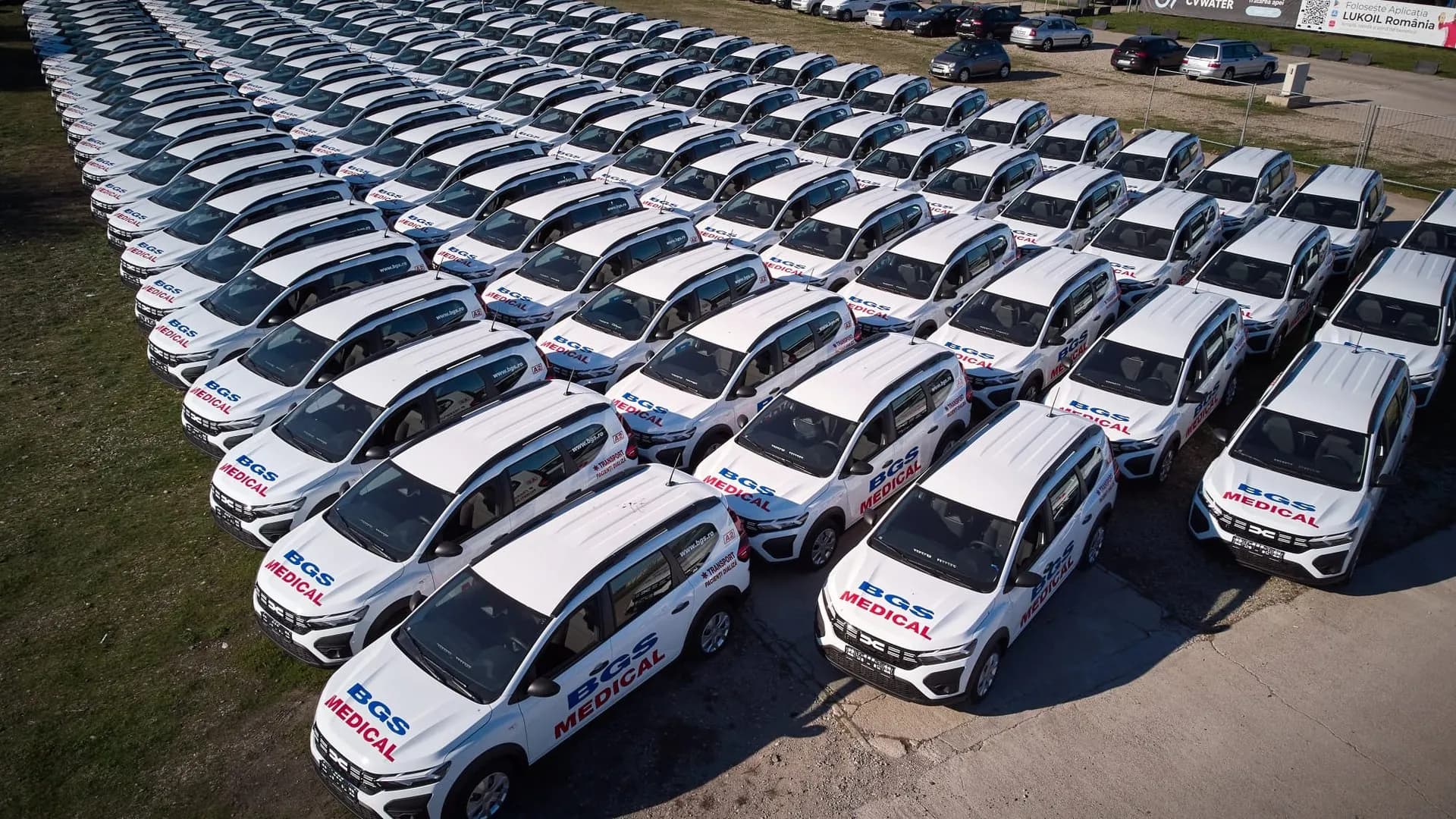 BGS Medical are cea mai mare flotă pentru transportul pacienților dial...